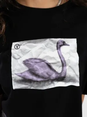 Vans Swan Ss Relax Crop Camiseta