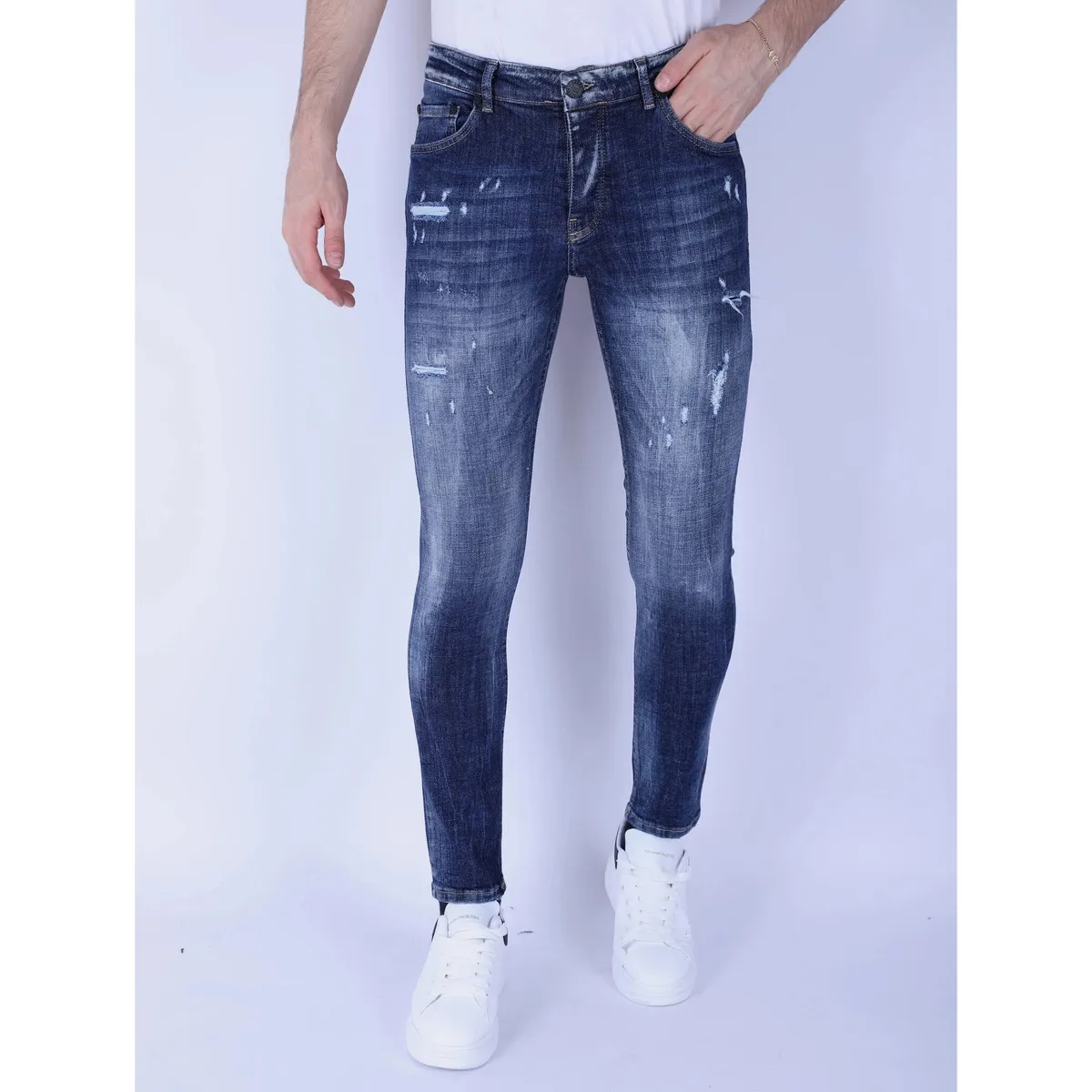 Vaquero Stone Washed Jeans Slim Fit