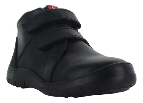 Vavito Zapato Bota Escolar Formal Contactel Piel Niño 89690