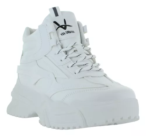 Via Urbana Tenis Bota Urbano Vestir Casual Sport Mujer 85247