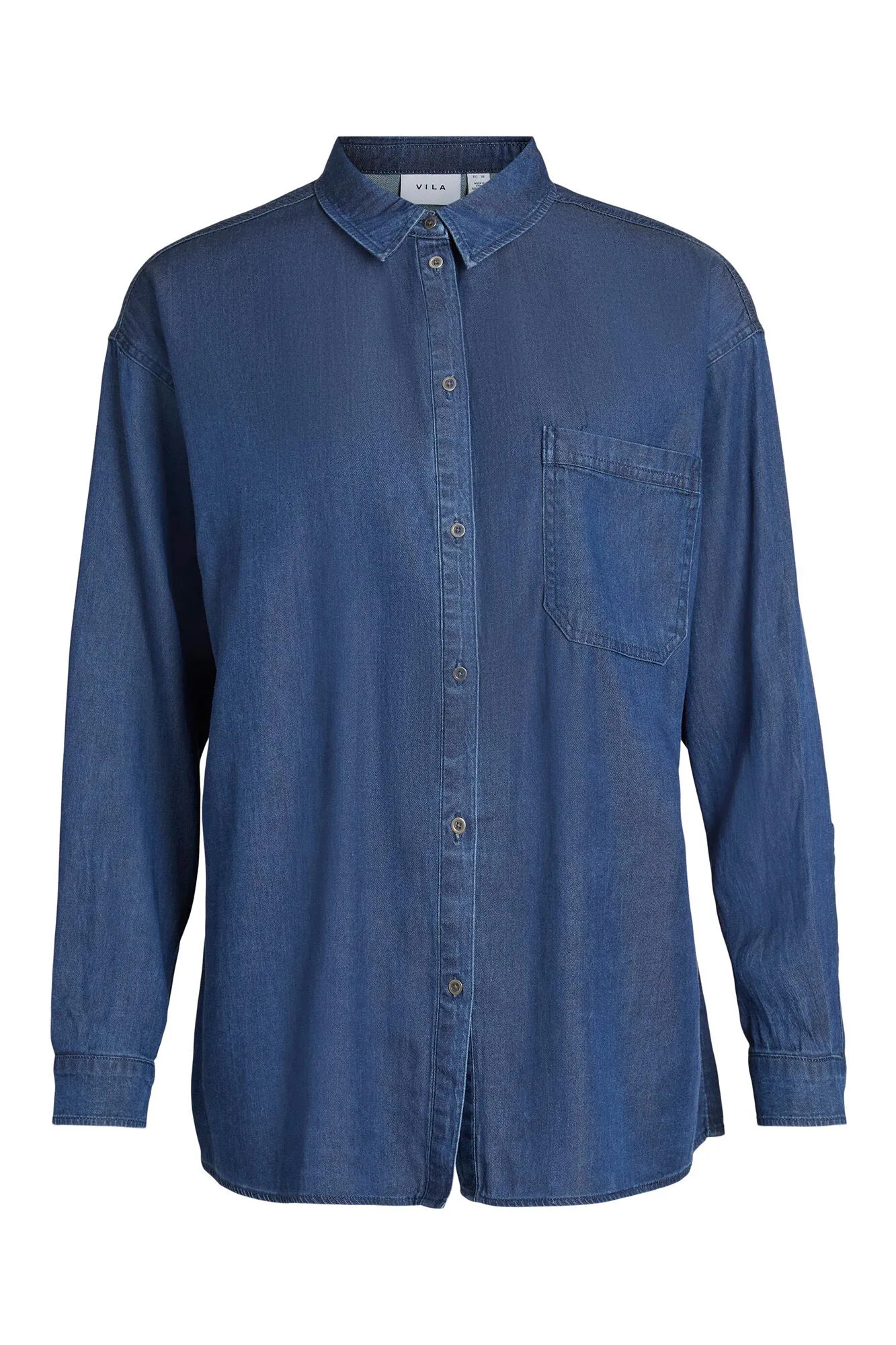 Vila Camisa efecto Denim