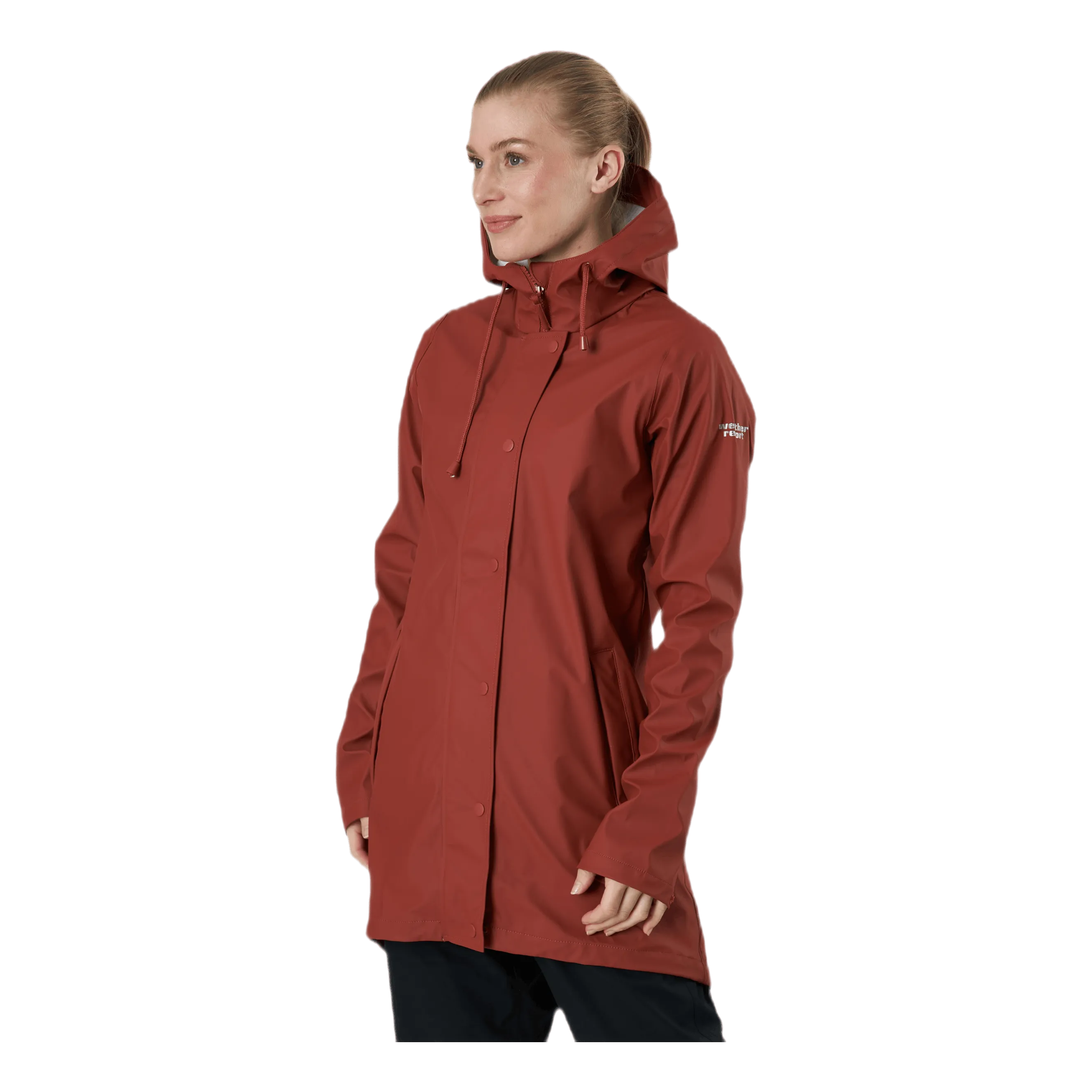 Weather Report Petra Rain Jacket Red