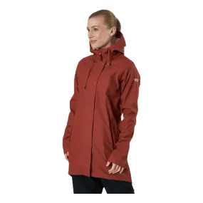 Weather Report Petra Rain Jacket Red