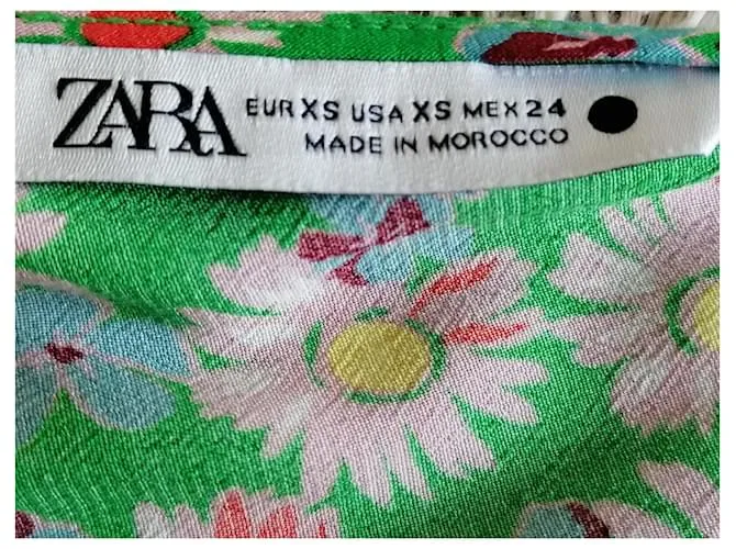 Zara bohemio Multicolor 