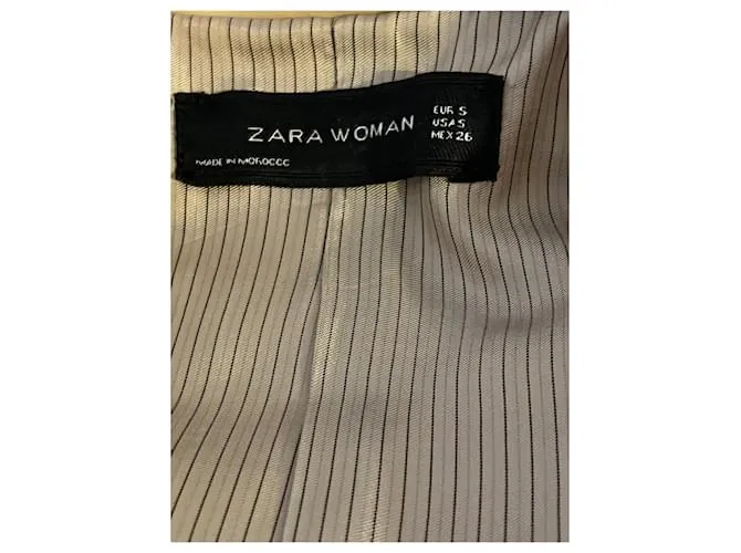 Zara Gabardinas Beige 