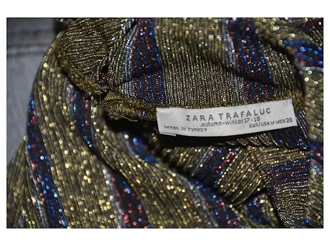 Zara malla de metal Multicolor 