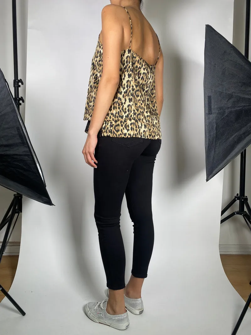 ZARA Top Animal Print