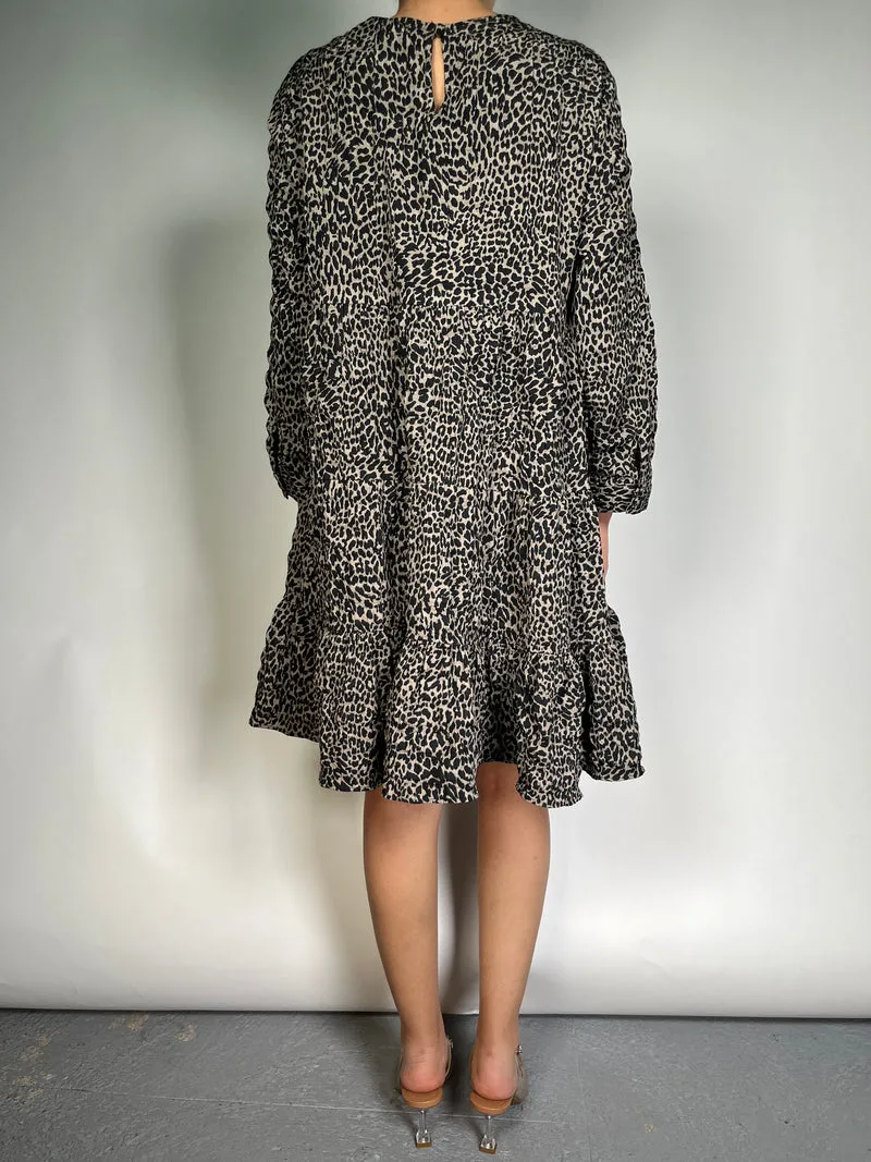 ZARA Vestido Animal Print