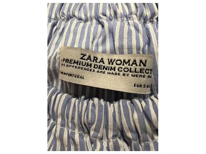 Zara Vestidos Azul 